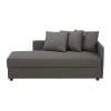 Chaise longue cinzenta